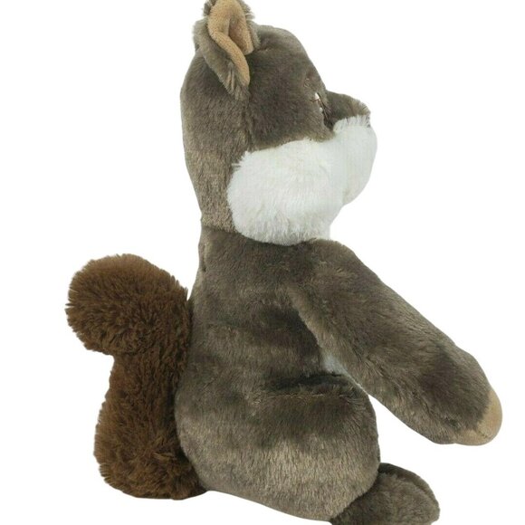 Progressive Seymour Squirrel Plush Chipmunk Stuffed Animal Toy Brown White - Picture 3 of 7